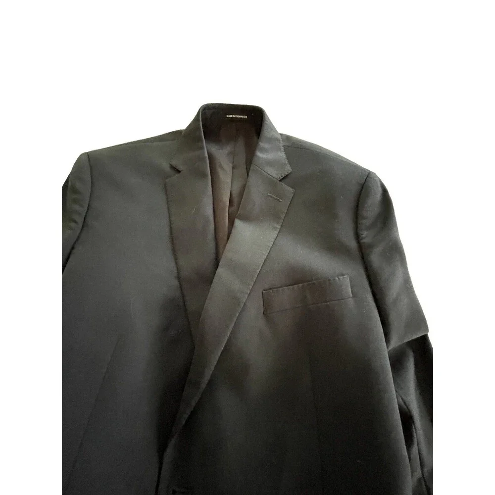 Lauren Ralph Lauren Black Label Slim Fit Blazer Jacket AMF Pick Stitching 46R